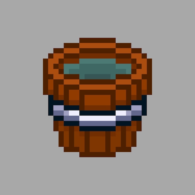 Bucket pixel art