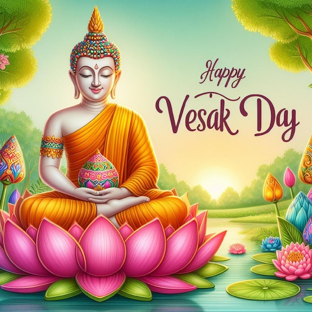 Vector buddha jayanti