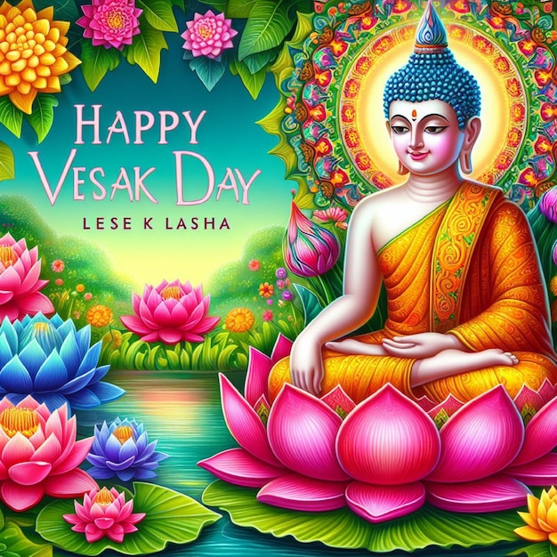 Vector buddha jayanti