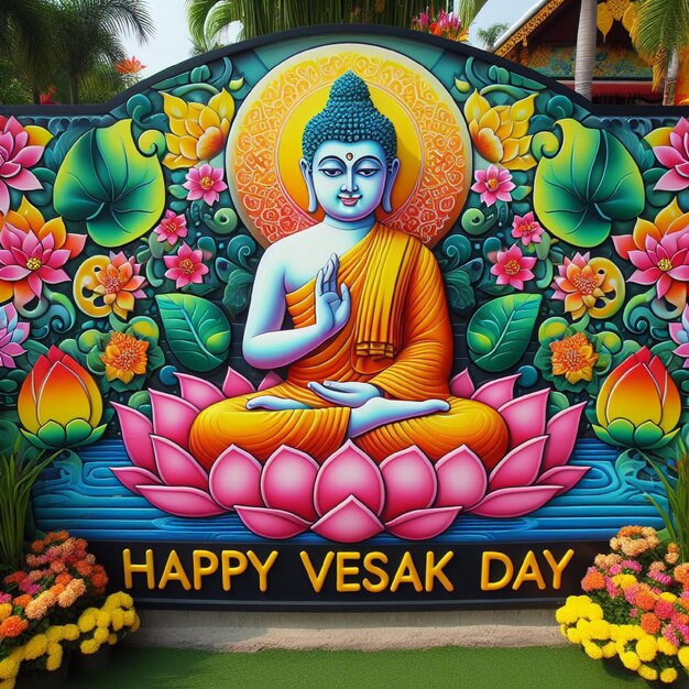 Vector buddha jayanti