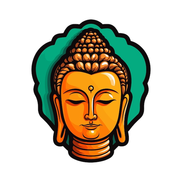 Vector buddha purnima religious