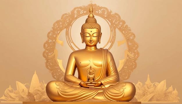 Vector buddha vector