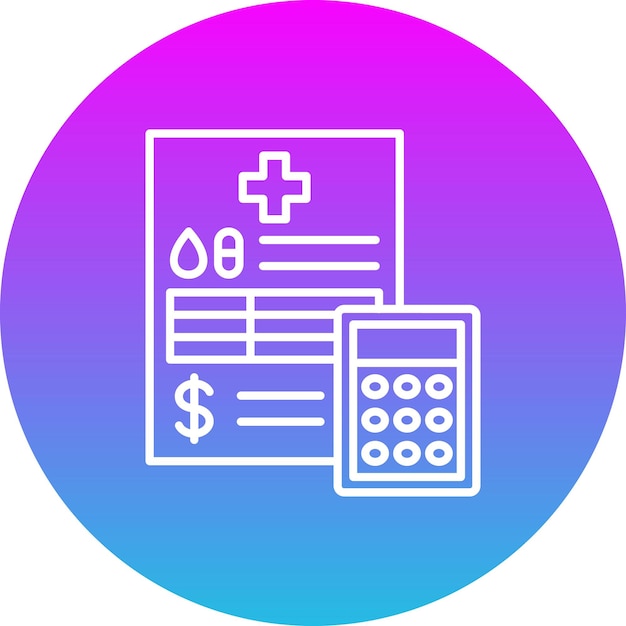 Vector budget icon