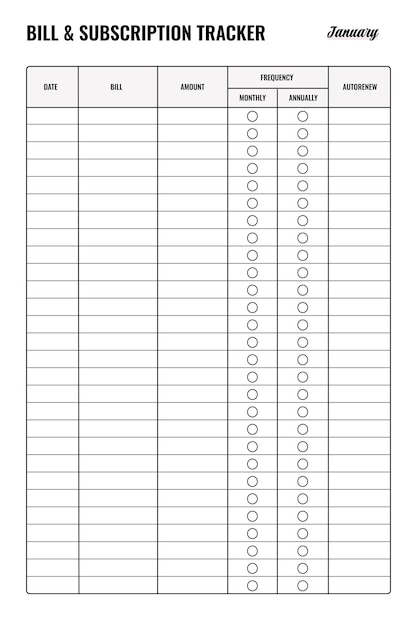 Modello di pianificatore di budget modello di calendario mensile pianificatore giornaliero 2023