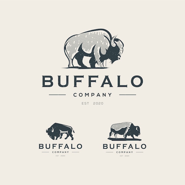 Buffalo logo sjabloon