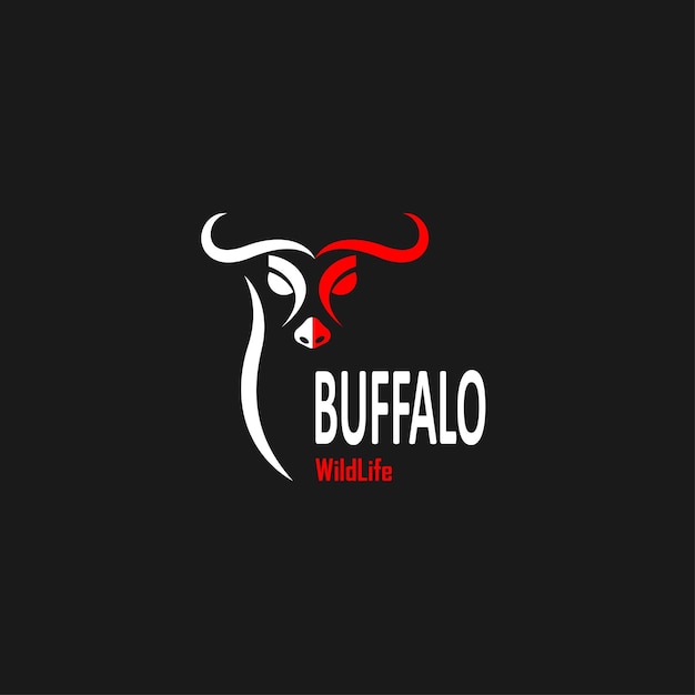 Buffalo logo template vector