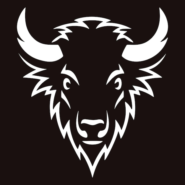 Buffalo silhouet logo