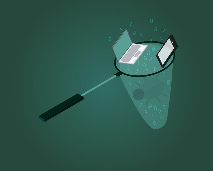 Vector bug in coding software that need to do qa or software testing to find it from laptop or mobile