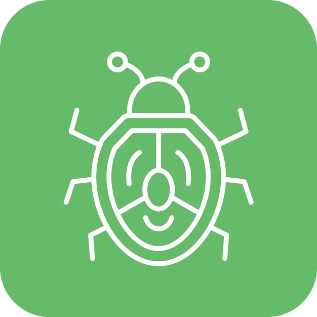 Bug icon vector afbeelding Kan worden gebruikt voor No Code