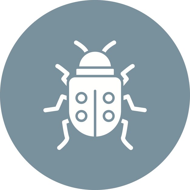 Bug icon vector afbeelding Kan worden gebruikt voor UX en UI
