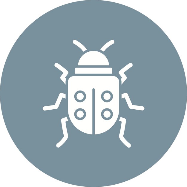 Bug icon vector afbeelding Kan worden gebruikt voor UX en UI