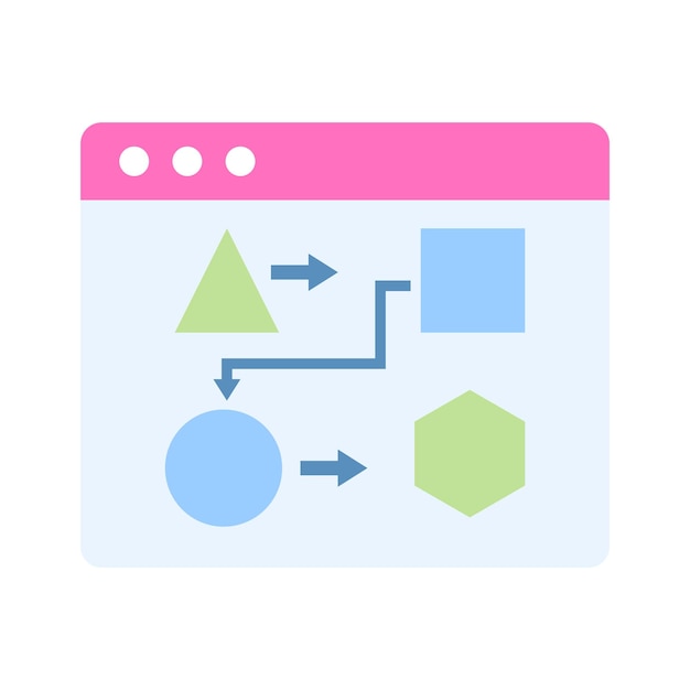 Vector bug under magnifier with data folder denoting icon of bug searching virus scanning vector