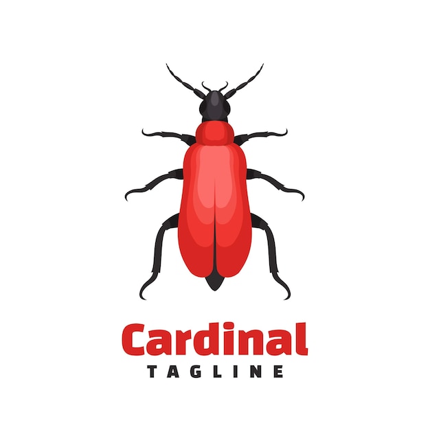 bug mascot logo