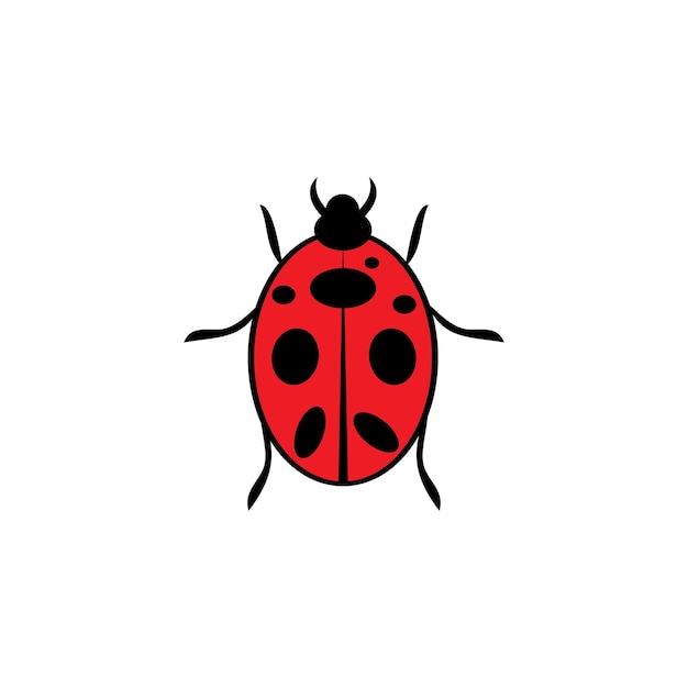 Bug vector illustration icon design template