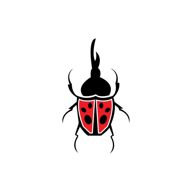 Bug vector illustration icon design template
