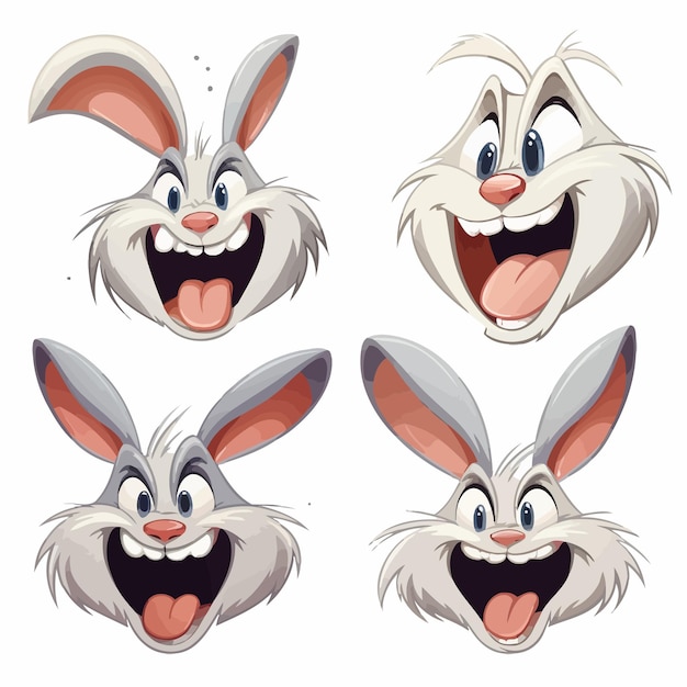 Vector bugs_bunny_face_vector_vector