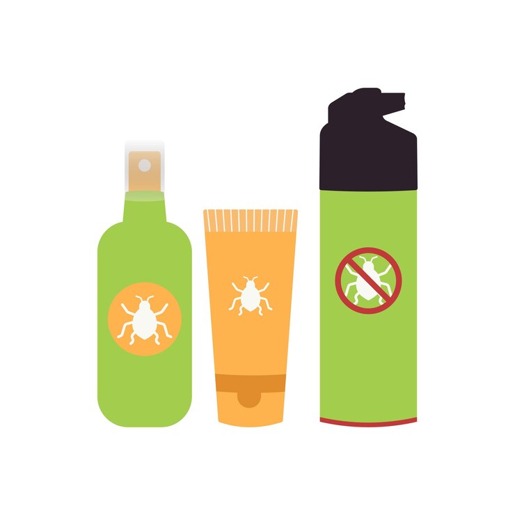 Vector bugs killer stock vector illustration
