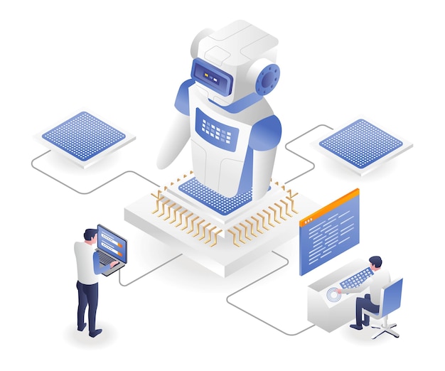 Build robots with artificial intelligence chips