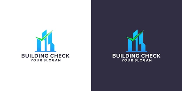 Building check logo template