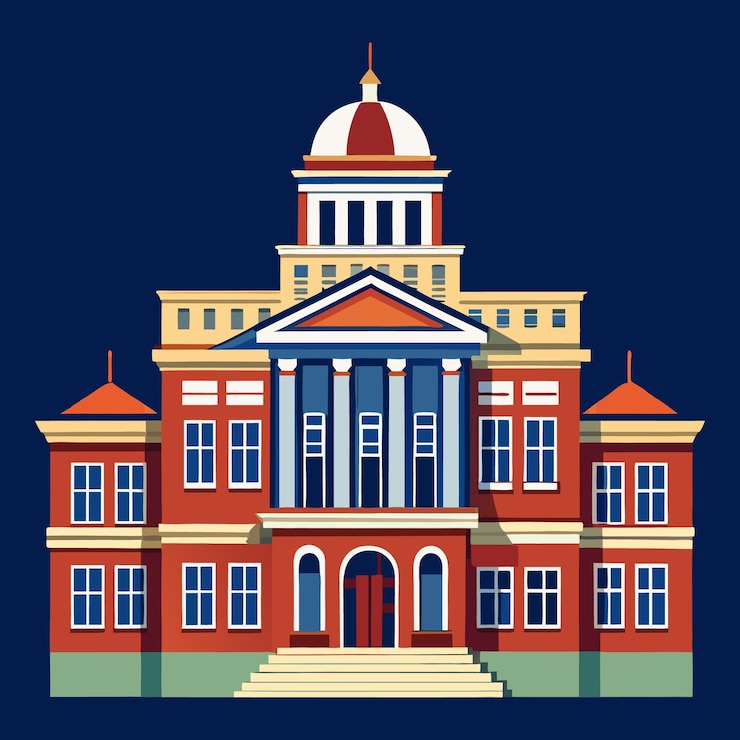 Vector building clipart vector illustration