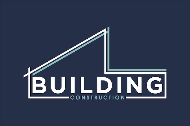 building construction design with a modern concept