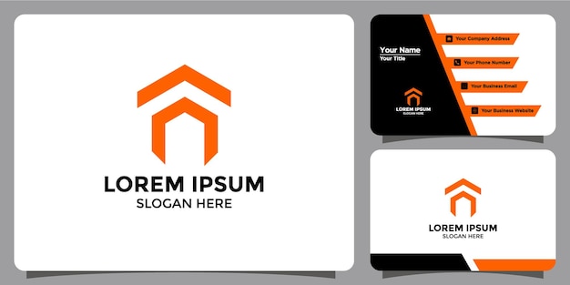 Vector building design logos and branding cards