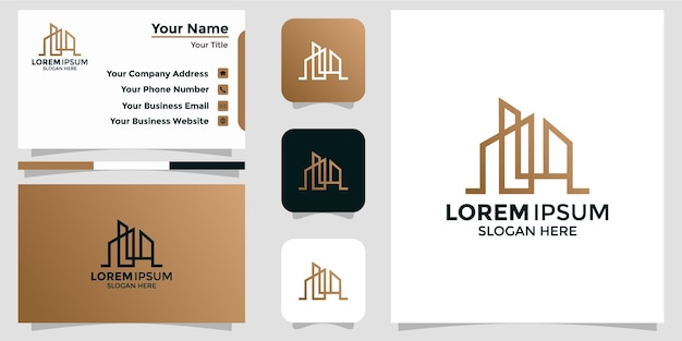 Building design logos for companies and agencies