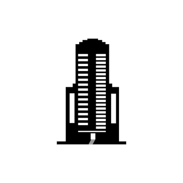 Building icon logo vector design i