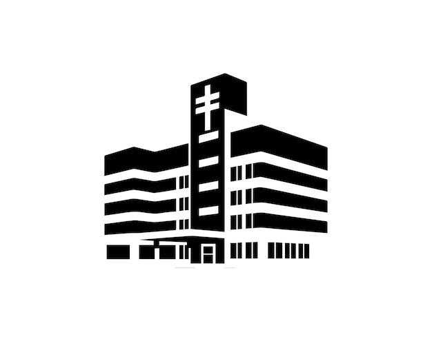 Building icon and symbol vector illustration Building and architecture logo design