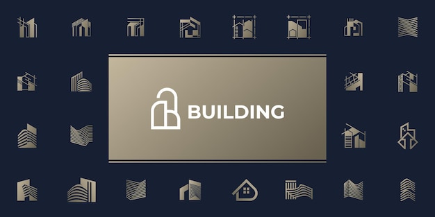 building logo design abstract