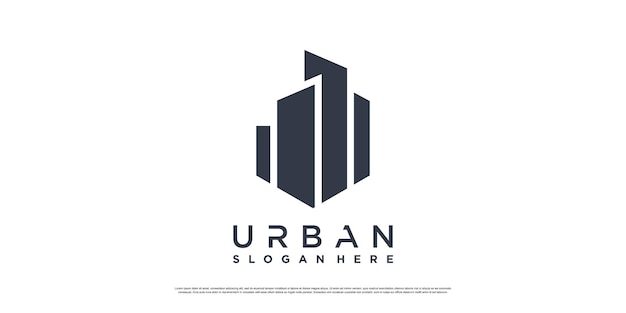 Building logo design template with unique concept premium vector part 1