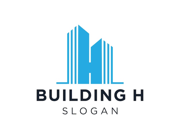 building logo design was created using the corel draw 2018 application with a white background