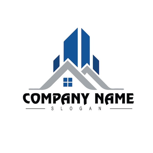 Vector building logo template