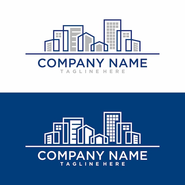 Building logo vector design template