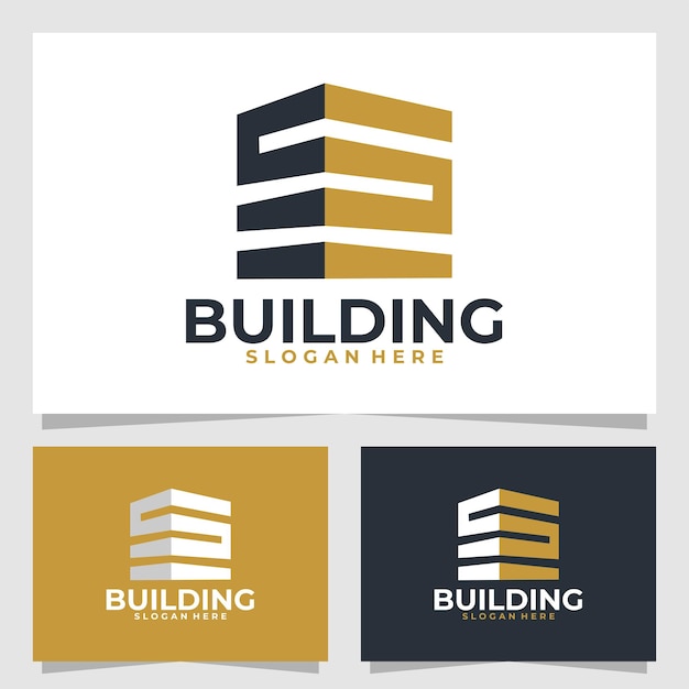 Building logo vector design template