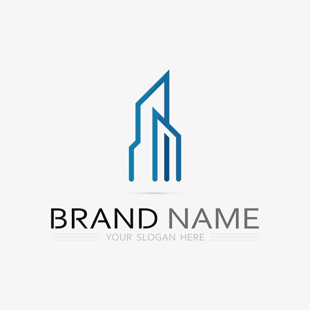 Building logo vector illustration designreal estate logo template logo symbol icon