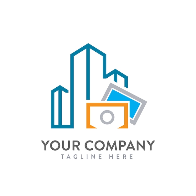 Building Photography logo vector