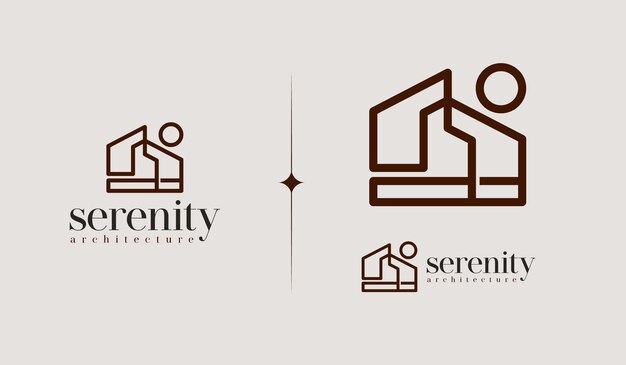 Building Residence Real Estate House Logo Universal creative premium symbol Vector sign icon logo template Vector illustration