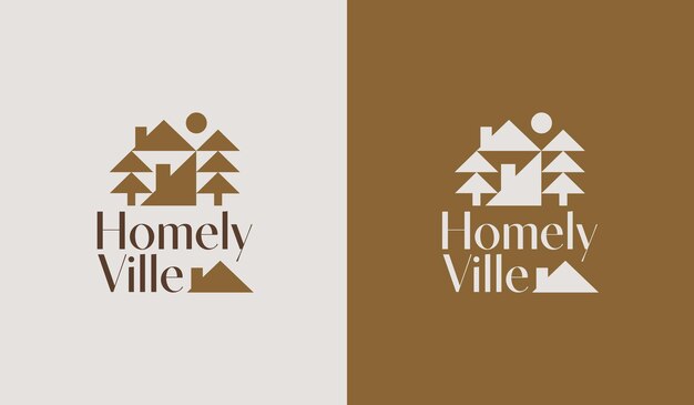 Building Residence Real Estate House Logo Universal creative premium symbol Vector sign icon logo template Vector illustration