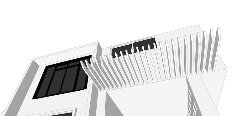 Vector 建築スケッチ建築3dイラスト、建築建築透視線