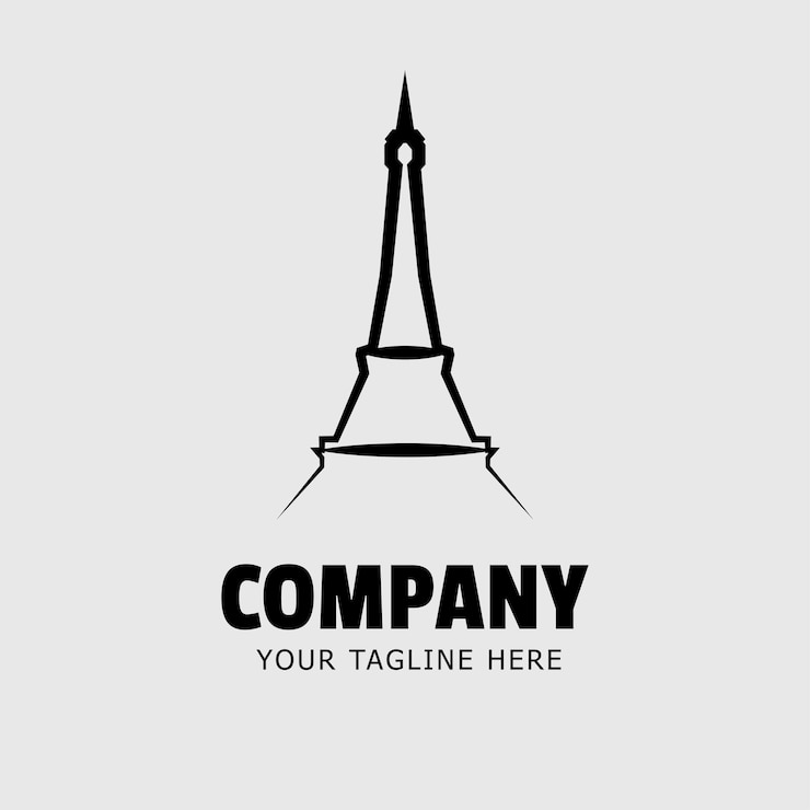 Vector building tower logo vector