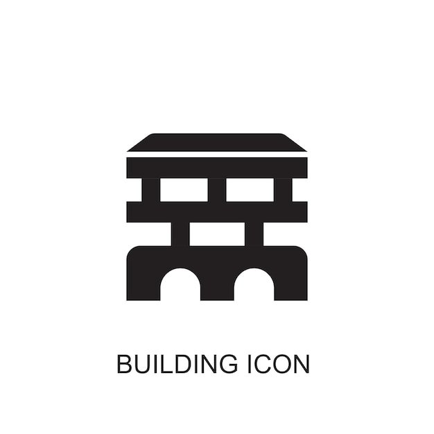 Building vector icon icon