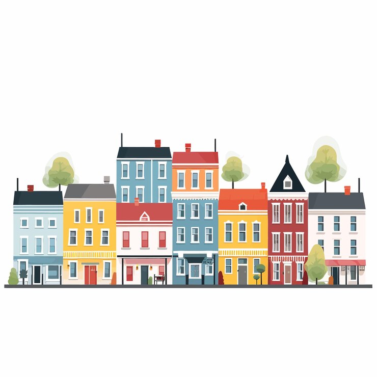 Vector building vector illustration