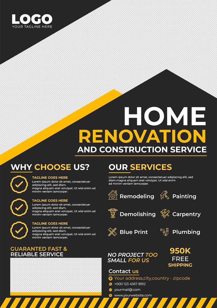 Vector building your own home print template