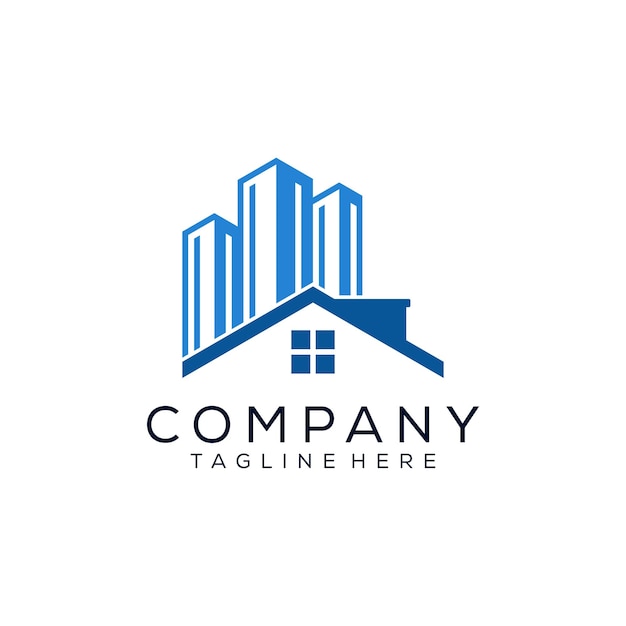 Premium Vector | Buildings real estate logo