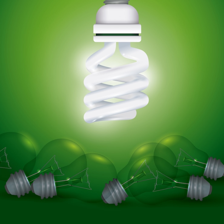 वेक्टर bulb design, vector illustration.