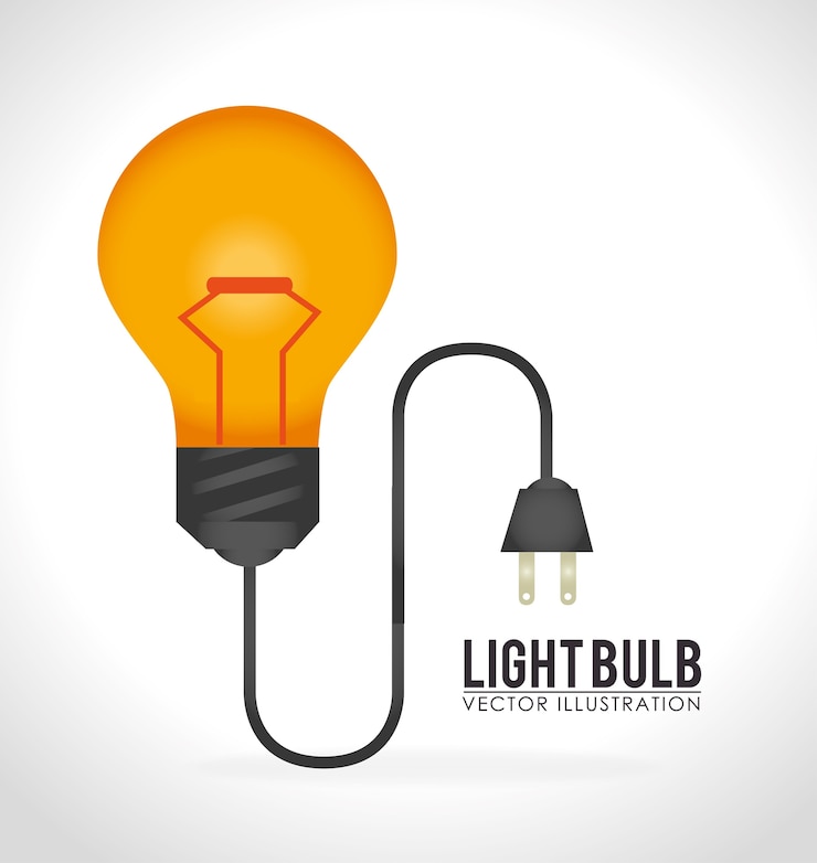 वेक्टर bulb design