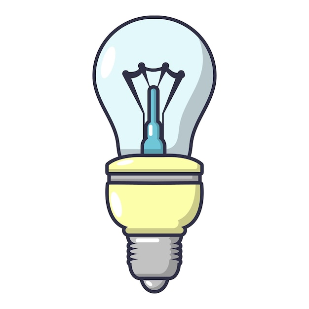 Bulb icon Cartoon illustration of bulb vector icon for web