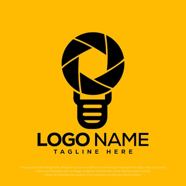 Bulb logo Idea logo templete logo vector logo