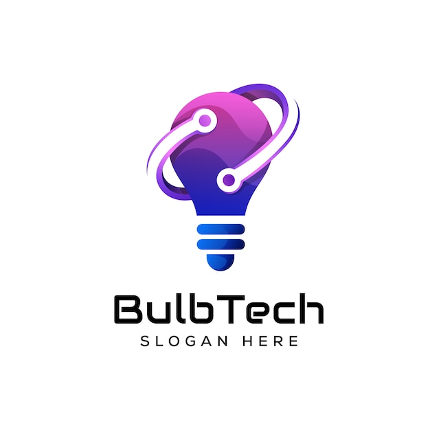 Bulb technology premium logo